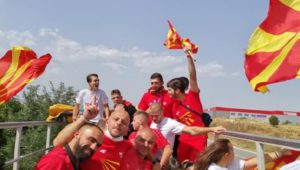 Медалистот пристигна – Георгиевски: Драго ми е што се радува Македонија!