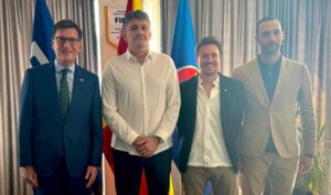 ФФМ домаќин на претставник од Ла Лига и амбасадорот на Шпанија – претставен фудбалски речник на шпански и македонски јазик