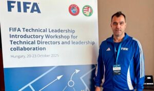 Ѓорѓи Христов учесник на работилницата за техничко лидерство на ФИФА и УЕФА во Будимпешта