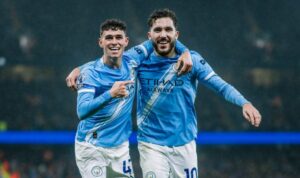 Рајан Шерки асистираше со рабона, Бруно Гимараеш погоди директно од корнер: Сити се доближи до Арсенал (ВИДЕО)