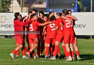 Фудбалерките до 19 години го освоија првото место и обезбедија пласман во Лига А